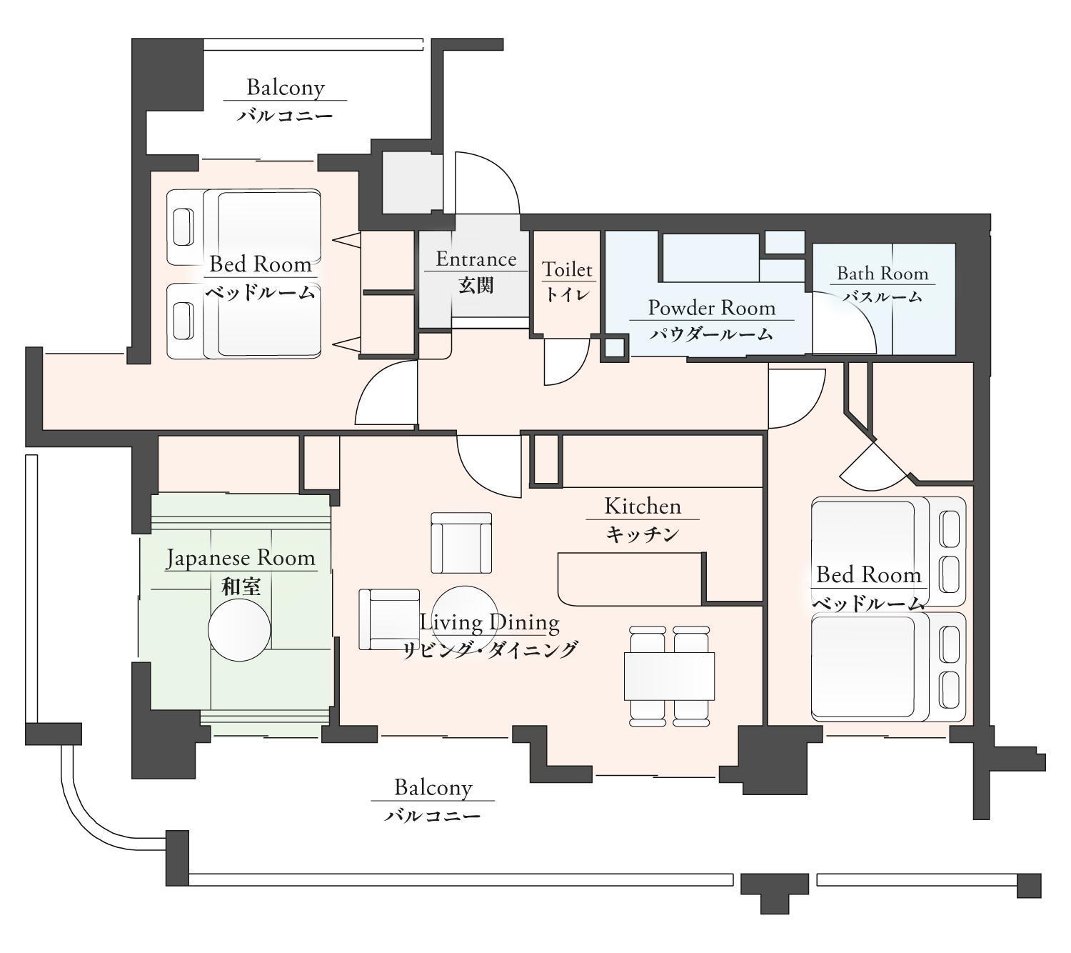 City Life Miyako L'Avenir Bilik gambar